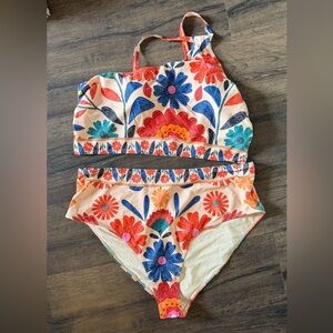 Shein | Two Piece Plus Size Swimsuit